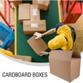 thumbnail image 4 of 5 Pcs Practical Packaging Boxes Packing Boxes Moving Packing Cartons for Storage, 4 of 8