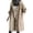 Khaki, variant on 2025 Loose Comfortable Hooded Coat Ski Jacket Women Plus Size Outwear Womens Elegant Windbreaker Rain Coats Plus Size Wild Winter Women's Coat