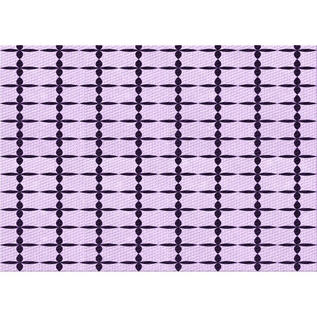 Ahgly Company Machine Washable Indoor Rectangle Transitional Orchid Purple Area Rugs, 6' x 9'