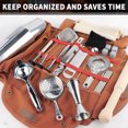 thumbnail image 3 of <p>Bar Travel Bag, Waterproof Bartender Tool Bag Easy Access  For Home</p>, 3 of 7