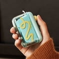 thumbnail image 5 of Huanglei Portable Pick Dispenser With One Eject Travel Picks With Clear Cover Compact Can Holds 15 16 Refillable Flossers For Travel And Home Use, 5 of 5
