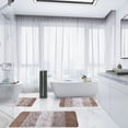 thumbnail image 4 of SSZMDLB Microfiber Bath Rugs, Bathroom Rugs, Shower Rugs with Toilet Mat, Absorbent Microfiber Plush Non-Slip Rugs, Washable Bath Mat Set for Floor, Tub, Shower, 4 of 7