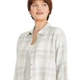 thumbnail image 4 of George Women's Flannel Shirt, 4 of 6