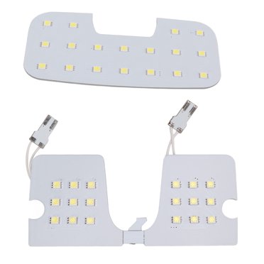 Lumières de Panneau Sans Erreur pour Voiture, 3 Pcs Lumières de Lecture Intérieures LED pour Voiture, Lumière de Lecture Intérieure LED de Voiture, Ingénierie de Précision