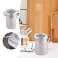 thumbnail image 2 of Storage Containers Kitchen Canister Set with Clear Acrylic Lids Clamp Airtight Durable Stackable Food Storage for Kitchen Counter Pantry Tea Coffee Flour Rice Pa, 2 of 8