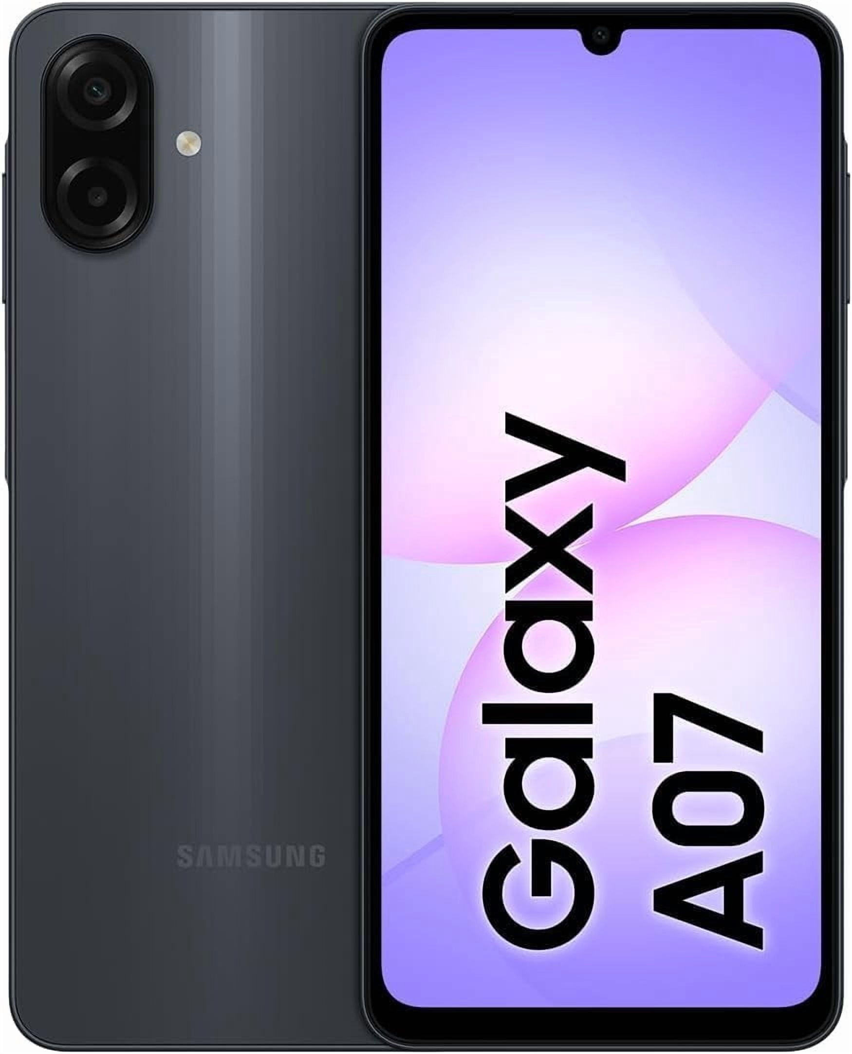Open Box - Samsung Galaxy A07 (2025) 128GB + 4GB RAM Smartphone | 6.7” LCD 90Hz Display | 50MP Camera | 5000 mAh Battery | Unlocked International Version Dual SIM Android Cellphone