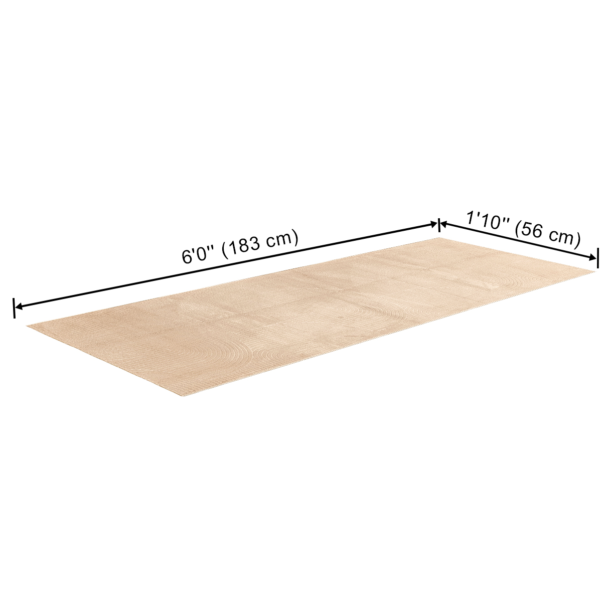 Tapis de Couloir Elion Lavable A la Machine Contemporain/Moderne pour Salon, Chambre, Salle Manger, Entrée