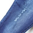 thumbnail image 5 of KIDSCOOL SPACE Big Girls Ripped Denim Overalls, Adjustable Elastic Waistand Inside Stretch Jeans Jumpsuit,Deep Blue,11-12 Years, 5 of 5