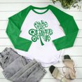 thumbnail image 5 of QIPOPIQ T-Shirts à Manches Longues à Col Rond pour Femmes T-Shirts de la Saint-Patrick Hauts T-Shirt Imprimé Trèfle T-Shirt Vert Porte-Bonheur T-Shirts de la Saint-Patrick Chandails pour Dames T-Shirts Imprimés Offres, 5 of 5