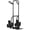 Black, variant on 264lbs Capacity 6-wheels Foldable Hand Truck, Black and Red