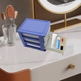 thumbnail image 4 of Plastic Storage Bins,Desk with Drawers Cabinet Drawer Storage Plastic Drawer Office Desk Desktop Storage Drawer Organizer Drawer Organizer Office Desk Plastic Storage Rack with Drawers, 4 of 7