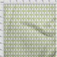 thumbnail image 4 of oneOone Polyester Spandex Light Green Fabric Argyle Craft Projects Decor Fabric Printed By The Yard 56 Inch Wide, 4 of 4