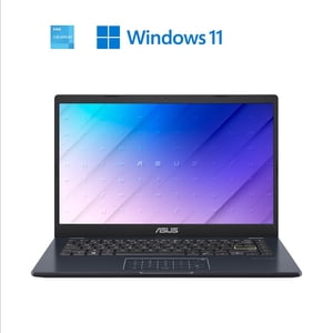 ASUS Complet HD portable L410 14” Intel® Celeron® N4500, 4GB DDR4, 64GB eMMC Stockage; L410KA-WB01-CB avec 1-Year Microsoft 365 Personnel inclus.