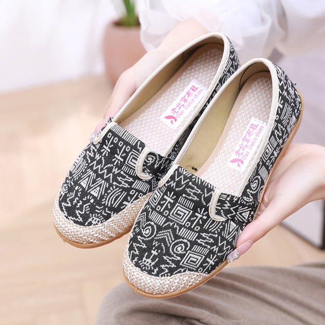 Cameland Chaussures Mode Femmes Respirantes Décontractées Bout Rond Confortables Chaussures Décontractées