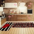 thumbnail image 2 of Hearth & Gear Valentines Day Kitchen Rugs And Mats Set Of 2 Valentines Kitchen Mats Farmhouse Mats For Floor Decorations Decorative Valentines Day Kitchen 16x24 Inch And 16x43 Inch Soft Blankets for, 2 of 5