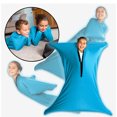 thumbnail image 4 of Sensory Body Sock, Self Calming Improved Body Awareness, Dynamic Movement Sack, Skin Friendly Dye,Cognitive Sensory Development,Blue, 4 of 8