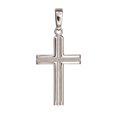 thumbnail image 1 of Sterling Silver Cross Pendant, 16 x 35 mm, 1 of 2