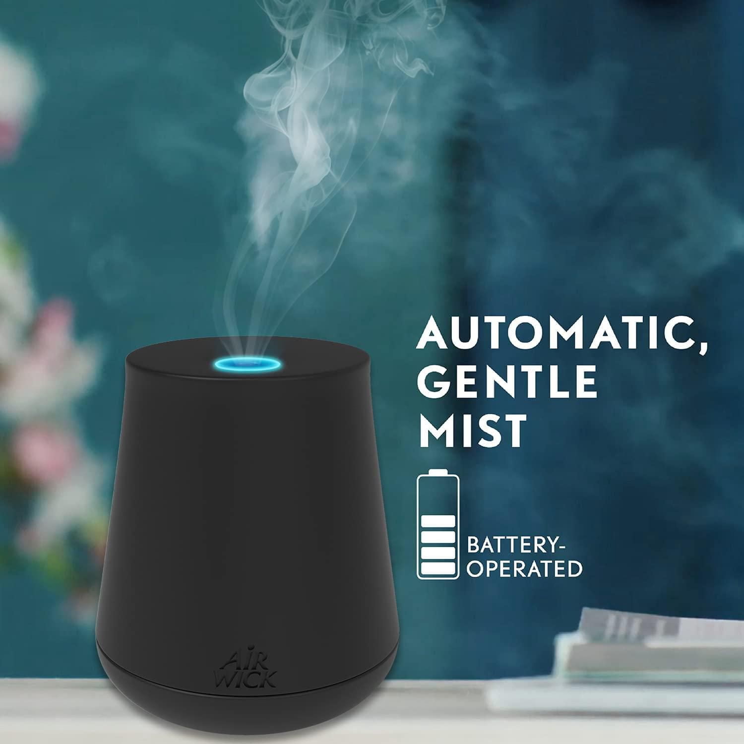 Recharge de diffuseur d'huile parfumée Air Wick Essential Mist, Brise d'eaux fraîches, 3 unité, Assainisseur d'air