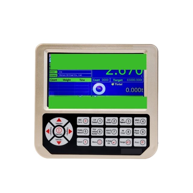 Balance de Chargeuse sur Roues à Totalisation Automatique, Balance Électronique de Poids pour Chargeuse, Facile à Installer