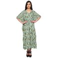 thumbnail image 1 of Moomaya Kaftan pour Femmes, Tenue d'Intérieur de Vacances, Robe Maxi, Robe Africaine pour Femmes - XS-M, 1 of 6