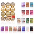 thumbnail image 2 of MesaSe Christmas Decorative Balls Christmas Tree Hanging Christmas Ball Hanging Decorations 24PCS(Silver), 2 of 5