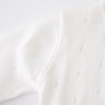 thumbnail image 3 of zbxnLI Toddler Girls Bolero Cardigans Lightweight Long Sleeve Knit Open Front Cropped Cardigan Sweaters, 3 of 6