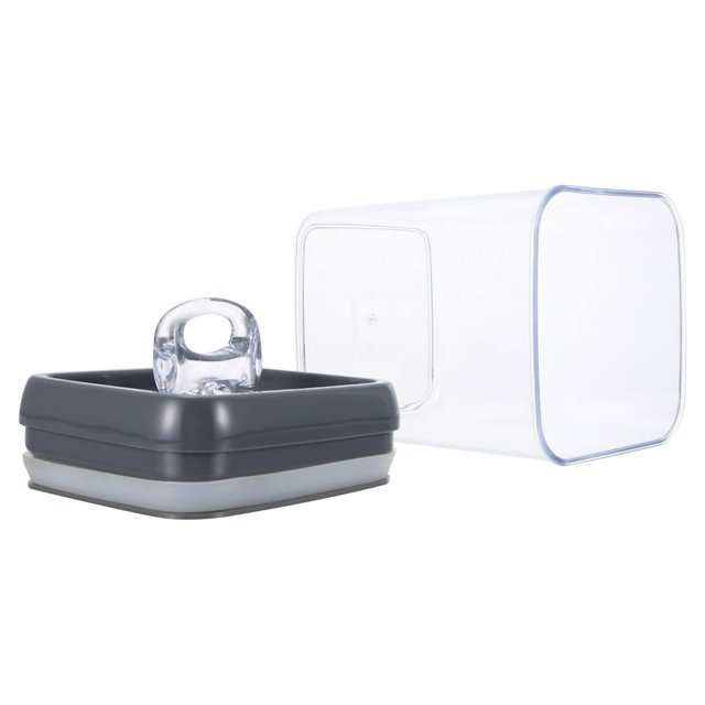 Phenofice 1Pack Cookie Jars Plastic Transparent for Sealed Storage in Home Use