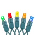 thumbnail image 3 of Novelty Lights 50 Light LED Twinkle Christmas LED Mini Light Set, Multi, Green Wire, 25 Feet, 3 of 6