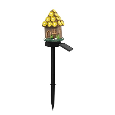 Rbaofujie Night Light New Solar Resin Ground Lamp Outdoor Garden Lights Garden Decoration Arrangement Lights Fairy Lights