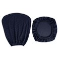thumbnail image 3 of Rotating Chair Protector Office Chair Cover Protective Computer Desk Chair Cover navy blue, 3 of 8