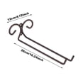 thumbnail image 2 of Wall Mounted Rack Metal and Glass Holder Shelf Efficient Storage Solution for Goblets and Stemware Ideal for Home Bars and Restaurants, 2 of 4