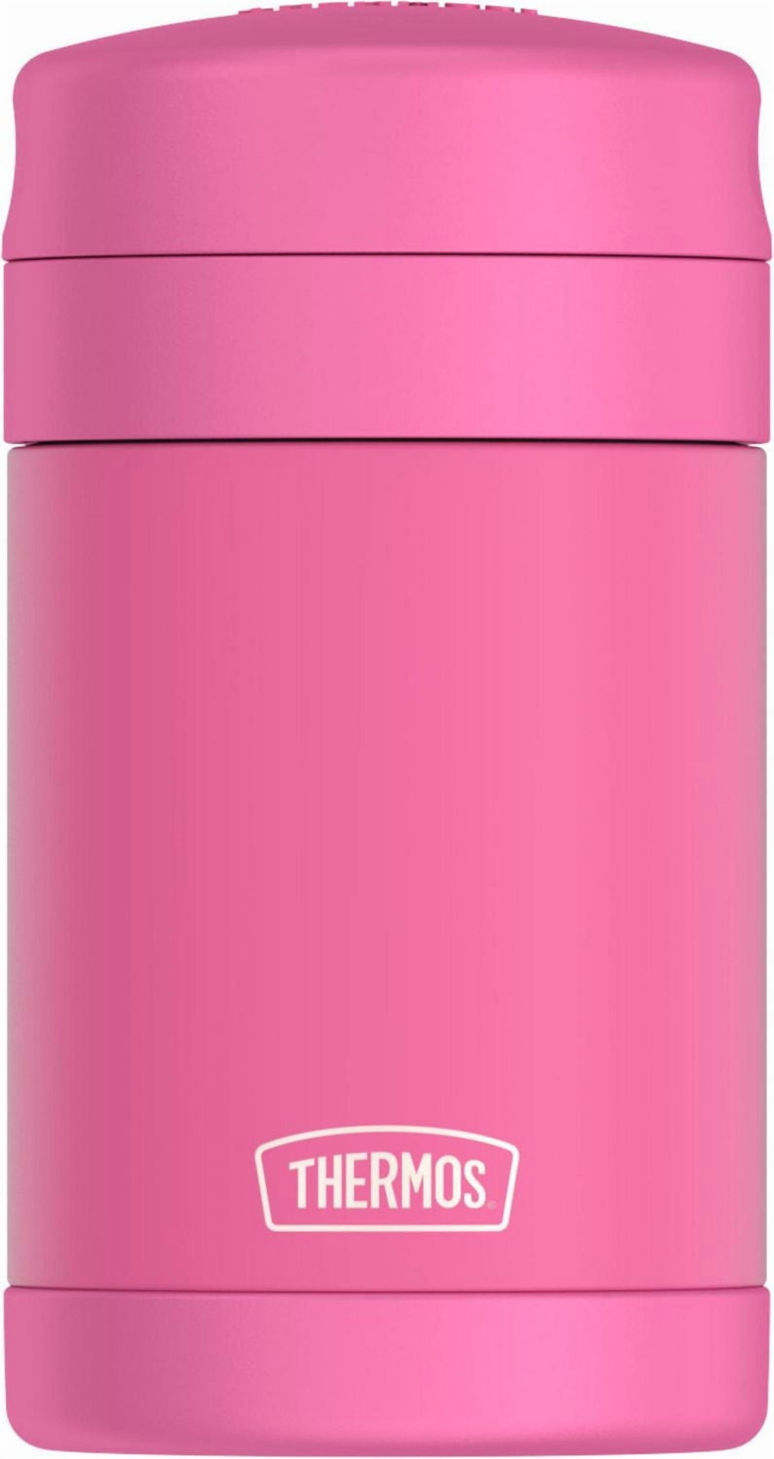 Contenant à aliments Thermos Isolé Sous Vide en Acier Inoxydable 16 oz avec Cuillère Pliable