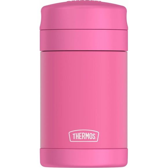 Thermos Vacuum Insulated Stainless Steel 16 oz Food Jar with Folding Spoon
