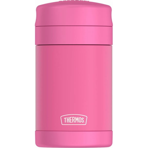 Contenant à aliments Thermos Isolé Sous Vide en Acier Inoxydable 16 oz avec Cuillère Pliable