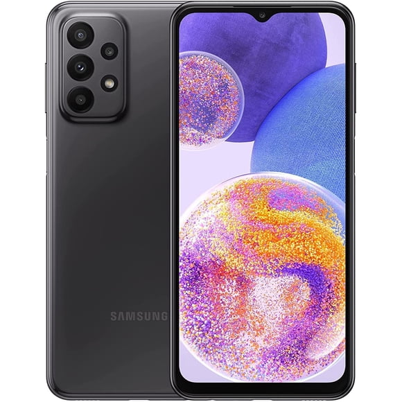 Samsung Galaxy A23 5G (SM-A236) 6.6" HD Display + Andriod 13, 4GB RAM /64GB Memory Unlocked Smartphone Black