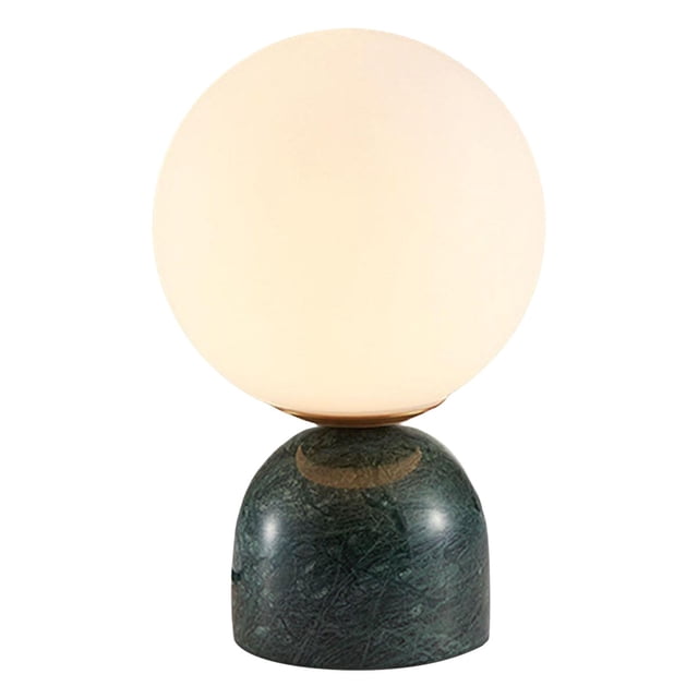 GROWTH TANK Nordic Marble Table Lamp Desk Light Nightlight for Bedroom , Green