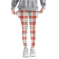 thumbnail image 1 of QIPOPIQ Leggings à Carreaux pour Filles en Liquidation, 1 of 5