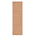 thumbnail image 1 of Casavani Orange Entrance Rug Indian Handmade Cotton Durries Kitchen Rug 3x20 feet, 1 of 5