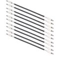 thumbnail image 3 of Ccdes Pièces d'Instrument de Musique, Queue de Violon en Fil d'Acier, 10pcs 4/4 3/4 Corde de Queue de Violon Corde de Queue de Fil d'Acier Corde de Gut, 3 of 8