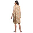 thumbnail image 4 of Moomaya Cotton A-Line Sleepwear For Ladies Round Neck Button Placket Nightdress, 4 of 6