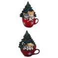 thumbnail image 1 of yuksok 2 Pcs Sculpture Lumineuse de Noël à LED Décoration Maison, 1 of 8