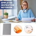 thumbnail image 4 of Cahier Intelligent Effaçable Réutilisable, ZZkhGO Bloc-Notes Numérique avec Application, Couverture en Cuir Portable Format A5 pour la Prise de Notes au Bureau, Gris, 4 of 7