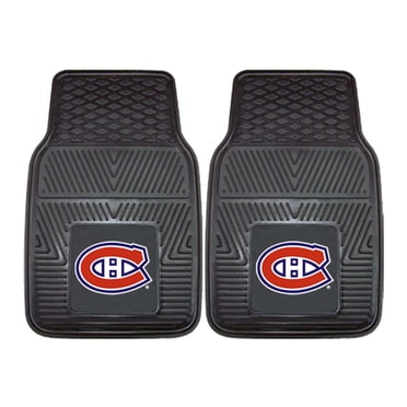 Tapis d'auto en vinyle Canadiens de Montréal de la LNH par FanMats – Ens. de 2