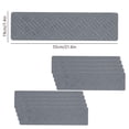 thumbnail image 3 of EGNMCR Bathroom Rugs 10PCS Large Size No Slip Carpet Stair Treads Non Slippery Rug Slip Resistive Indoor Runner For Kids Elders And Pet With Reusable Adhesive Easy To Clean Polyester stair mats, 3 of 8