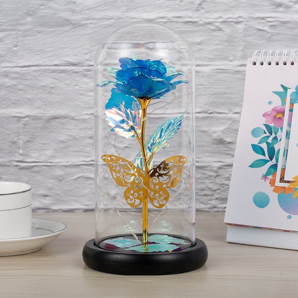 MesaSe Eternal Rose，Preserved Flower Forever Rose Flower String
