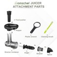 thumbnail image 4 of Juicer Attachment Citrus Cold Press Extractor for KitchenAid All Models Stand Mixers Masticating Juicer Kitchen Accessories Black, 4 of 6