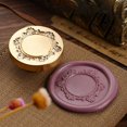 thumbnail image 2 of BUYISI New European Style Photo Frame Fire Paint Sealing Wax Stamp Head Diy Scrapbooking Envelope Wedding Party Invitation Gift Decor G, 2 of 5