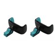 thumbnail image 2 of crativent Automotive Smartphone Holder Portable Rubber Lining Removable Rotatable Stand Bracket Rack for 3.5 to 6-inch Phones Dark Blue 2Set, 2 of 6