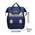 thumbnail image 2 of Pisexur Backpack Multifunctional Large Capacity Double Shoulder Mother And Baby Bag Outdoor Leisure Large Capacity Backpack on Clearance, 2 of 2
