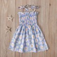 thumbnail image 2 of Robe pour Bébés Filles, Robes de Plage Décontractées Sans Manches, Robe d'Été Princesse, 2 of 9